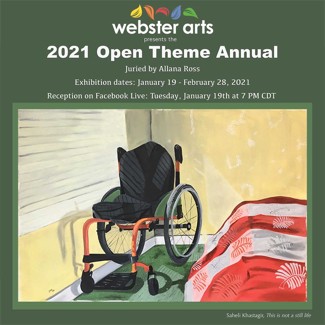 Webster Arts 2021-01 postcard